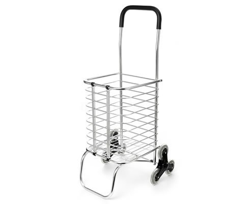 Folding Portable Stair Climbing Shopping Cart