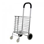 Portable Folding Shopping Basket Cart
