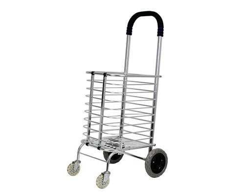 Portable Folding Shopping Basket Cart